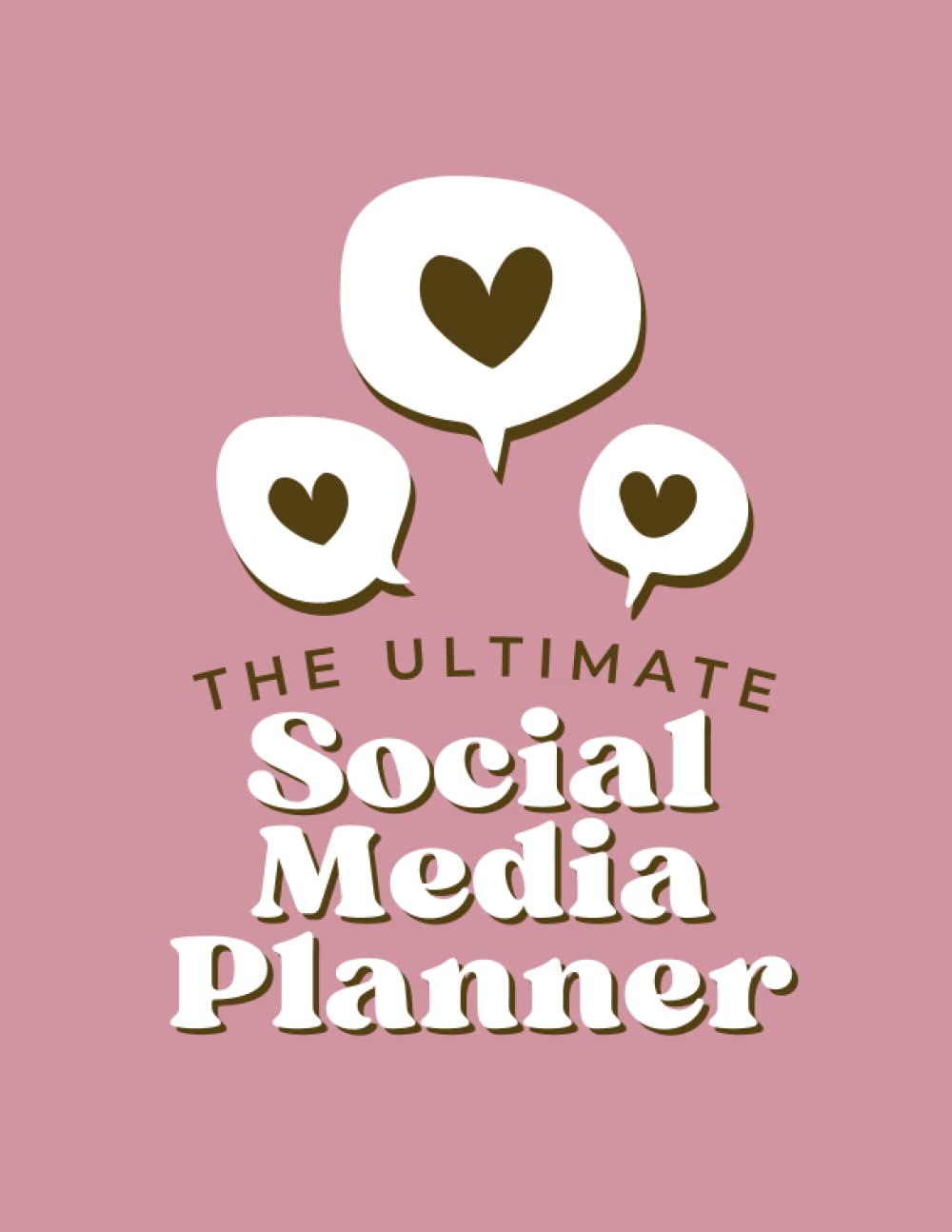 Social Media Planner: Social Media Planner and Tracker for Influencers and Social Media Managers - Gift for Influencers - 6 Month Undated Social Media Planner.